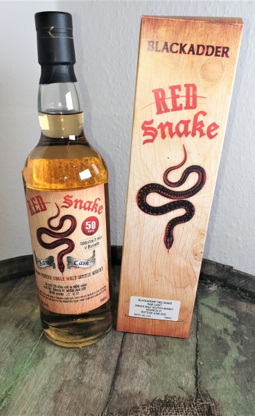 Red Snake Redneck 87 Peated 50ppm Blackadder Raw Cask