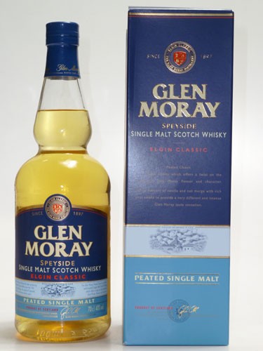 Glen Moray Peated Geschenkverpackung mit 2 Gläsern