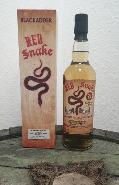 Red Snake Redneck 86 Peated 20ppm Blackadder Raw Cask